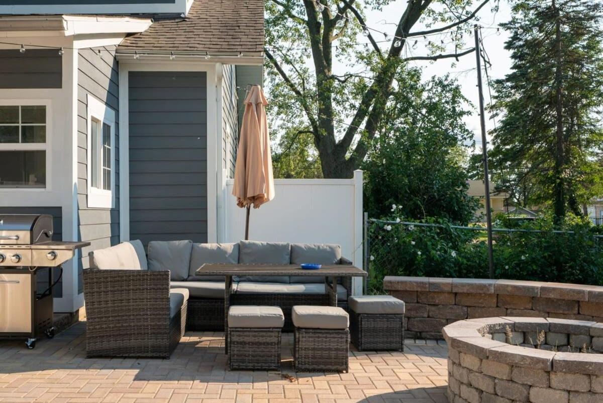 The Lucky Charm Home Of The Fighting Irish! Bbq Outdoor Games Coffee 사우스벤드 외부 사진